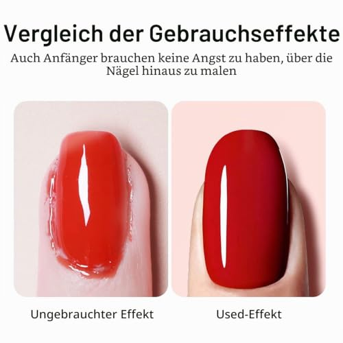 Vishine Flüssiges Latex-Gel für Nägel, 2 Stück, 16 ml, Nagelhautschutz, Peel-off für Gel-Nagellack, Nail Art, Schutzschicht aus flüssigem Latex, Nagelhautschutz