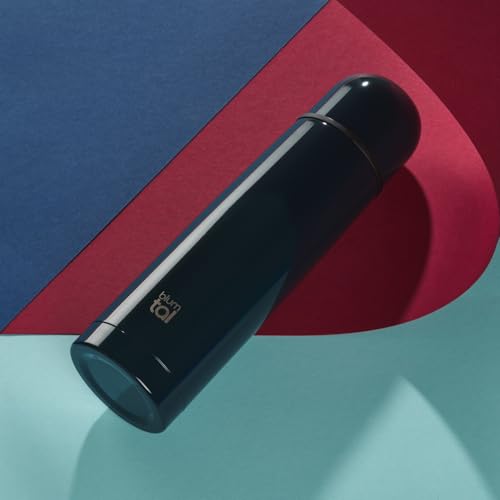 Foto von Blumtal® Thermosflasche 700ml - BPA-freie Thermoskanne für warm&kalt - auslaufsichere Isolierflasche 700ml aus Edelstahl rostfrei - Thermosflasche mit Becher - Thermoflasche - Stainless Steel - Silber