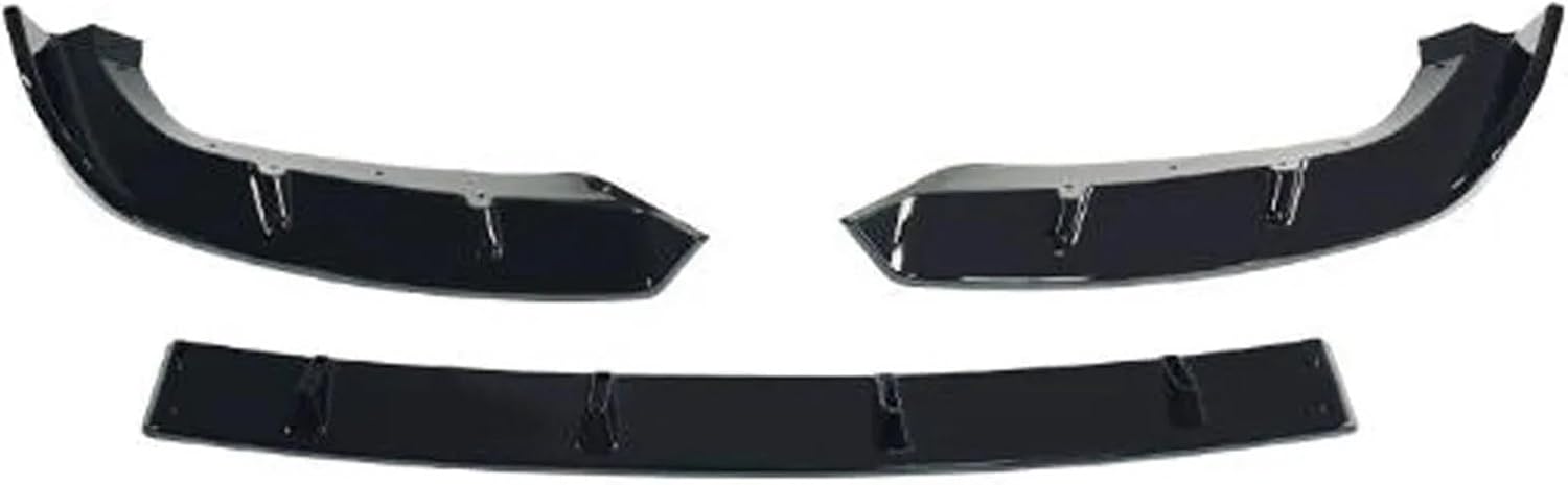 2023 2024 2025+ for BMW XM G09 MP Model Car Front Bumper Lip Splitter Spoiler Diffuser Gloss Black ABS(Glossy Black)