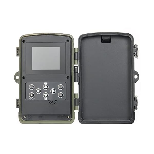 Gobutevphver Jagdkamera Wildkamera Jagdkamera 1080P 16Mp wasserdichte Fotofalle Ip65 Ir Nachtsicht 120Grad… – Bild 8