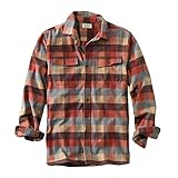 [エルエルビーン] メンズ シャミー・クロス・シャツ、プラッド ジャパン・フィット Lサイズ Apple Cinnamon オレンジ １００００５４８９０