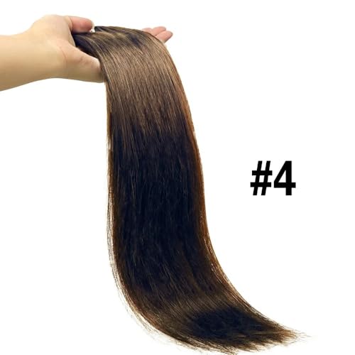 Extensiones de cabello humano marrón chocolate para lucir un look espectacular 2