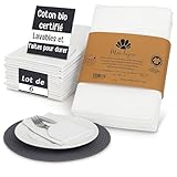 LAVABLES EN MACHINE À 40-60 °C, elles conservent leur douceur et tenue lavage après lavage.