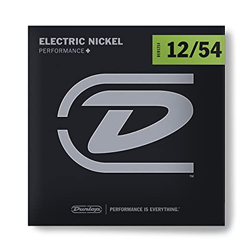 Dunlop Den1254 Nickel Wound Electric Guitar Strings, Heavy, .012–.054, 6 Strings/Set #TOP13