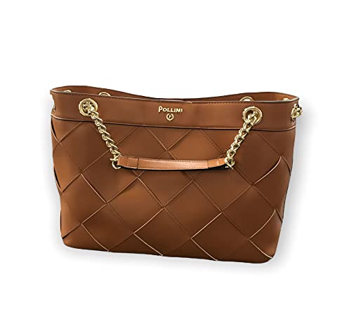 Pollini Borsa doppio manico Wonderful Weaving