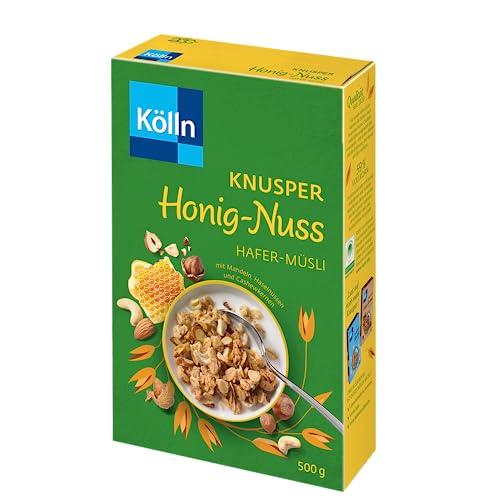 Kölln Müsli Knusper Honig Nuss, 500 g (7er Pack)