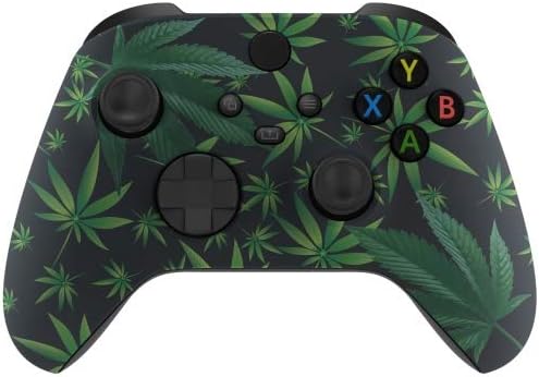 "420" UN-MODDED Controller compatible with Xbox One Series X Custom Unique Design (3.5 mm Jack)