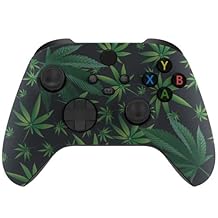 MODDEDZONE Custom Wireless UNMODDED Controller for Xbox One S/X and PC - Exclusive and Unique Designs - The Perfect Gaming Gift for Enthusiasts 420 Black