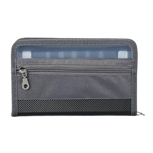 Zippered Documentフォルダー13コンパートメントファイルオーガナイザー拡張可能なファイル領収書主催者向けオーガナイザーデスクアクセサリー