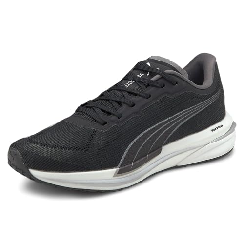 PUMA Womens Velocity Nitro Running Sneakers Shoes - Black - Size 8 M2