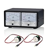 Nobsound CT1-BOX 真空管バイアステスター デュアル電流計搭載 EL34/KT88/6L6/6550対応 セラミックソケット 8ピン互換 金属筐体