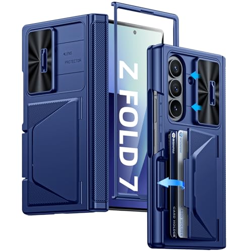 BSNRM Samsung Galaxy Z Fold 7pP[X J[hz_[t RFIDubLO XChYJo[&qWی & LbNX^h&XN[veN^[t ϏՌ EHbgP[X Z Fold 7p (Tt@CAu[
