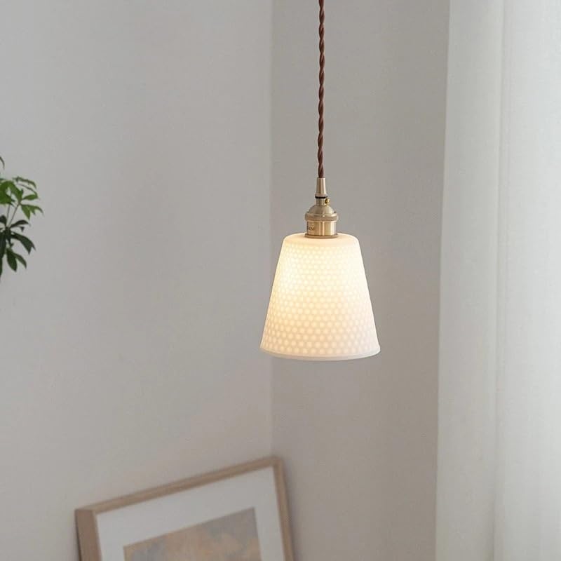Lampe LED suspendue cuivre design nordique luminaire salon chambre salle manger