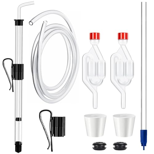 Dbgogo 14” Auto Siphon Homebrew -3/8” Racking Cane, Wine Siphon
