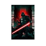 Rsliokal Darth Vader Poster auf Leinwand, Kunstmalerei, 