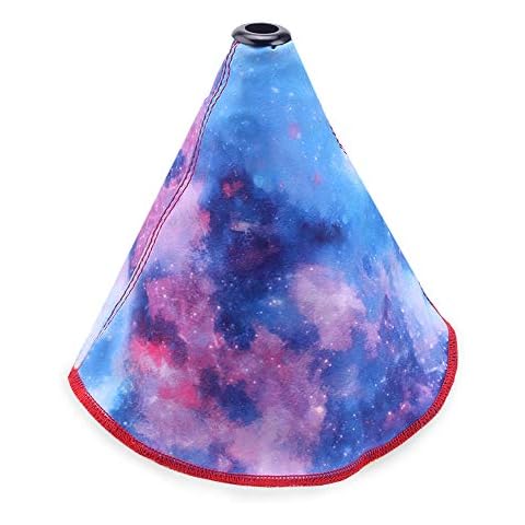 RASTP Universal Fabric Shift Boot Cover Manual/Auto Shift Boot Dust Cover,Starry Sky Cover