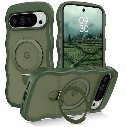 Coque Google Pixel 10 antichoc MagSafe GaoBao verte