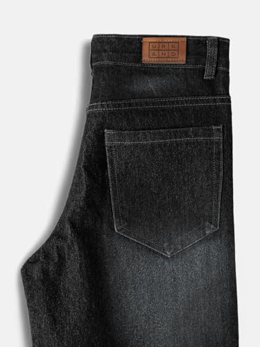 Image of Urbano Juniors Boy's Loose Baggy Fit Washed Denim Jeans Stretchable