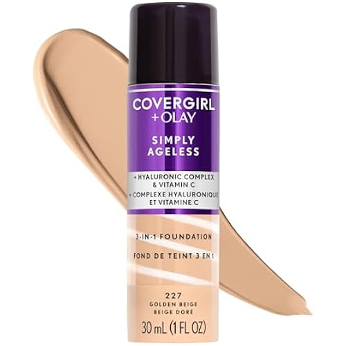 COVERGIRL Simply Ageless 3-in-1 Foundation - 227 Golden Beige