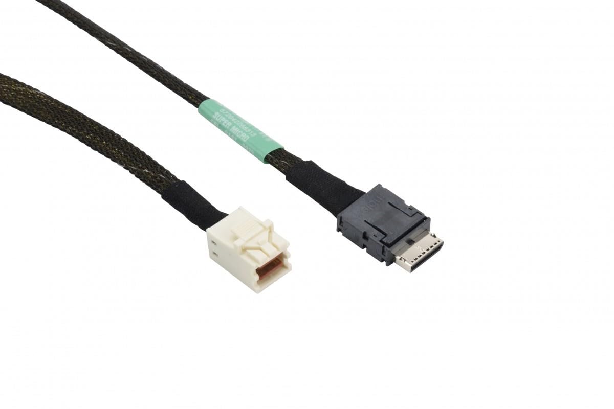 Supermicro 70cm OCuLink to MiniSAS HD Cable CBL-SAST-0972