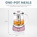 16-In-1 Nutri-Water Kettle, Green Tea, Fruit Tea, Flower Tea, Asian Traditional Recipes