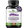 ForestLeaf Glucosamine Chondroitin MSM Joint Supplement Complex - 1200mg - 120 Caps