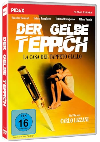 Der gelbe Teppich DVD (1983) – Italienischer Psychothriller mit Carlo Lizzani, Béatrice Romand & Erland Josephson - Kultklassik - Mehr Infos/Bestellen
