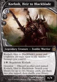 Magic: the Gathering - Korlash, Heir to Blackblade - Future Sight