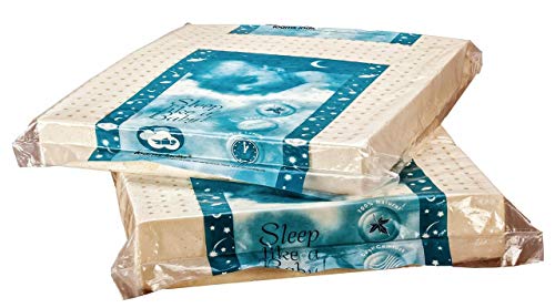 Image of Foams India 100% Natural Latex Foam PinCore Cushion, Furniture Chair Cushion, Office Chair Seat Cushions Size-18 * 18 * 5 Inch