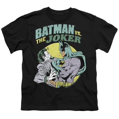 Popfunk Batman Vs. The Joker Kids T-Shirt for Youth Toddler Boys and Girls2