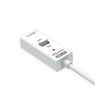 CanaKit USB-C PD PiSwitch لمفتاح تشغيل/إيقاف تشغيل Raspberry Pi 5