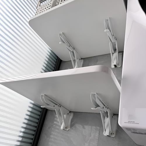 Table pliante murale pour manque de place en bureau compact