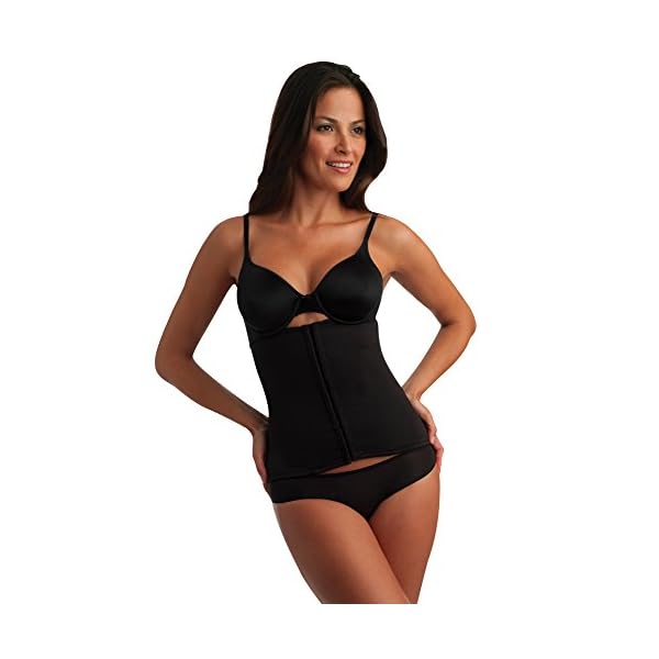 Miraclesuit-Womens-Plus-Size-Extra-Firm-Waist-Cincher Miraclesuit Women's Flexible Waist Cincher Shaperware with Side Release Panels, Black, X-Large