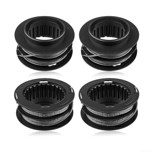 4 líneas de corte de nailon para modelos KST130X y KST 130X06, 2 mm de diámetro, bobinas de alambre de larga duración para un mantenimiento preciso del césped y el jardín