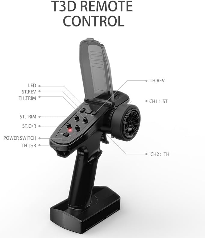 Fenamx MJX 14208 RC Truck in a dynamic pose