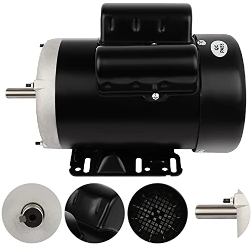 3Hp Electric Motor Farm Duty Single Phase Motor 3450Rpm 208-230V 56 Frame 5/8" Shaft 60Hz Cw/Ccw Tefc 2 Pole #TOP4