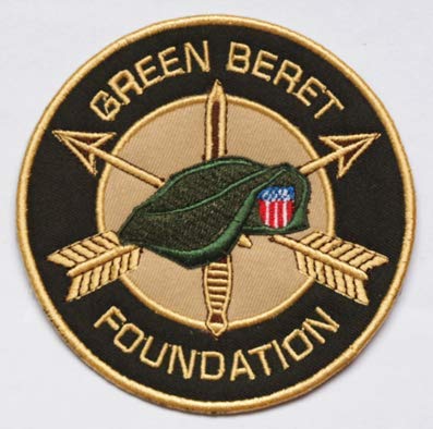 Green Beret Special Forces Airborne Master Parachutist Wings Embroidery Patch Military Tactical Clothing Accessory Backpack Armband Sticker Gift Patch Decorative Patch Embroidered Patch