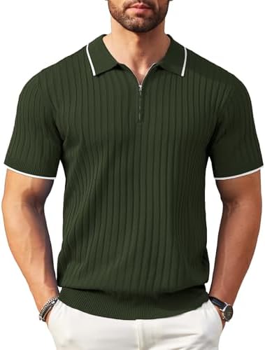 Coofandy Men's Ztj009320 Polo Shirt (Pack of 1) 19