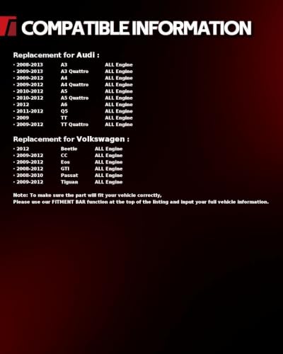 Image of Torchbeam HS26318PT Head Gasket Set for Audi Q5 2011-2012, Beetle 2012