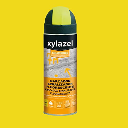 XYLAZEL Soluciones Spray Marcador Señalizador Fluorescente Amarillo 500 ml