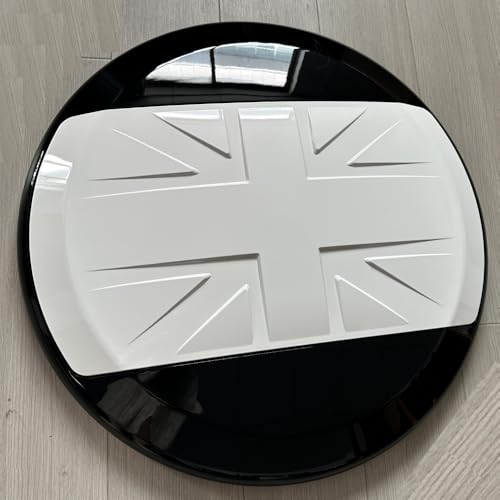 Plastic Fuji White Spare Tire Cover Portecor Fits for Defender 90 110 130 2020 2021 2022 2023 2024 2025