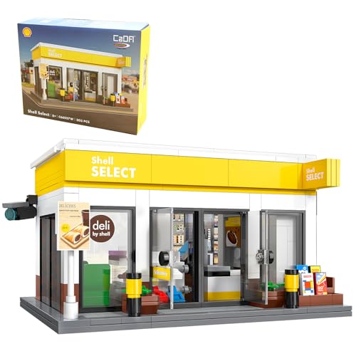 JAMARA 402870 CADA Shell Select Bricks, per bambini a partire dagli 8 anni, idea regalo per bambini, set di mattoncini a morsetto, fedeli ai dettagli, apertura manuale e chiusura delle porte