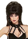 Rubie's Elvira Mistress Of The Dark Long Wig, Black, One Size