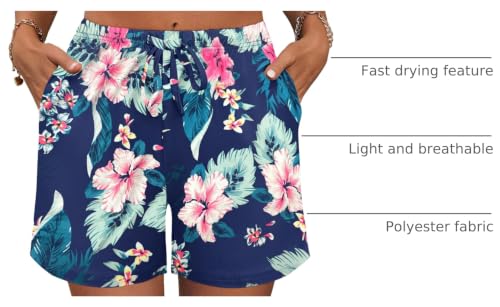 Image of Ekouaer Pajama Shorts for Women Soft Comfy Lounge Shorts Drawstring Pj Shorts Short Pajama Bottoms with Pockets S-XXL