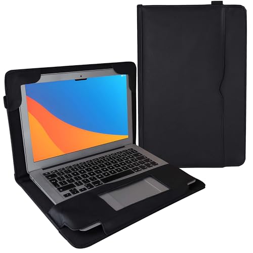 Funda de piel auténtica para MacBook de 11 12 13 14 15 pulgadas funda de cuero para Ultrabook