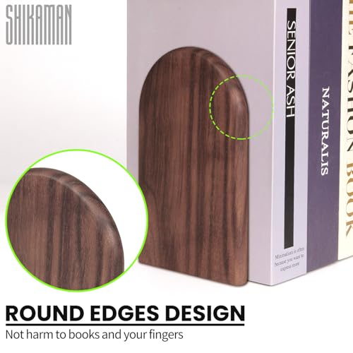 Image of Book Ends,Bookends Wood Book Ends Universal Economy Bookend (16, Large)