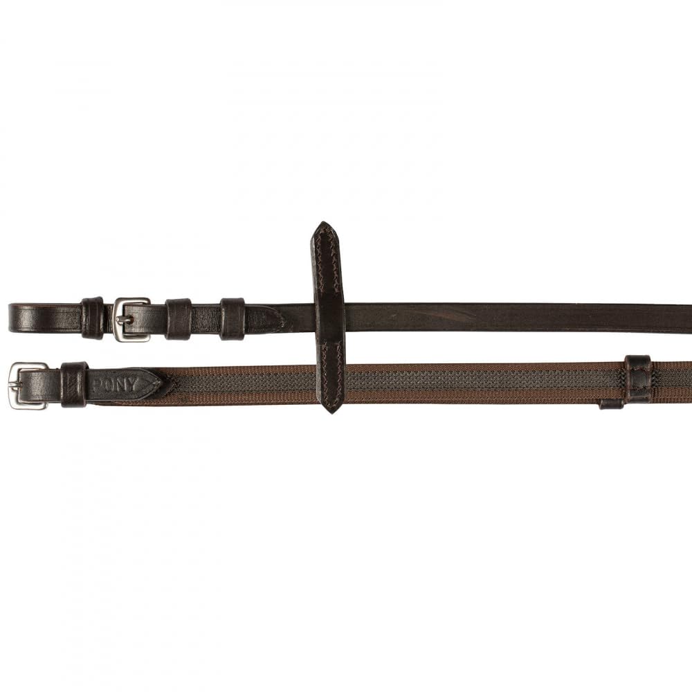 HORZE Redini Intrecciate Sottili, Marrone, F