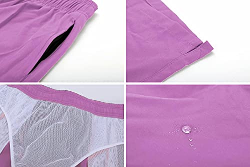 Image of Tyhengta Men's Swim Trunks Quick Dry Beach Shorts with Zipper Pockets and Mesh Lining