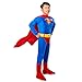Super DC Heroes Deluxe Muscle Chest Superman Costume, Child's Medium