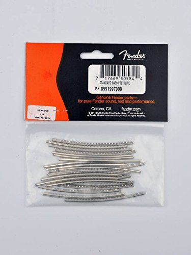 Genuine Fender Standard Bass Medium Jumbo Fret Wire 9.5 Radius #TOP28